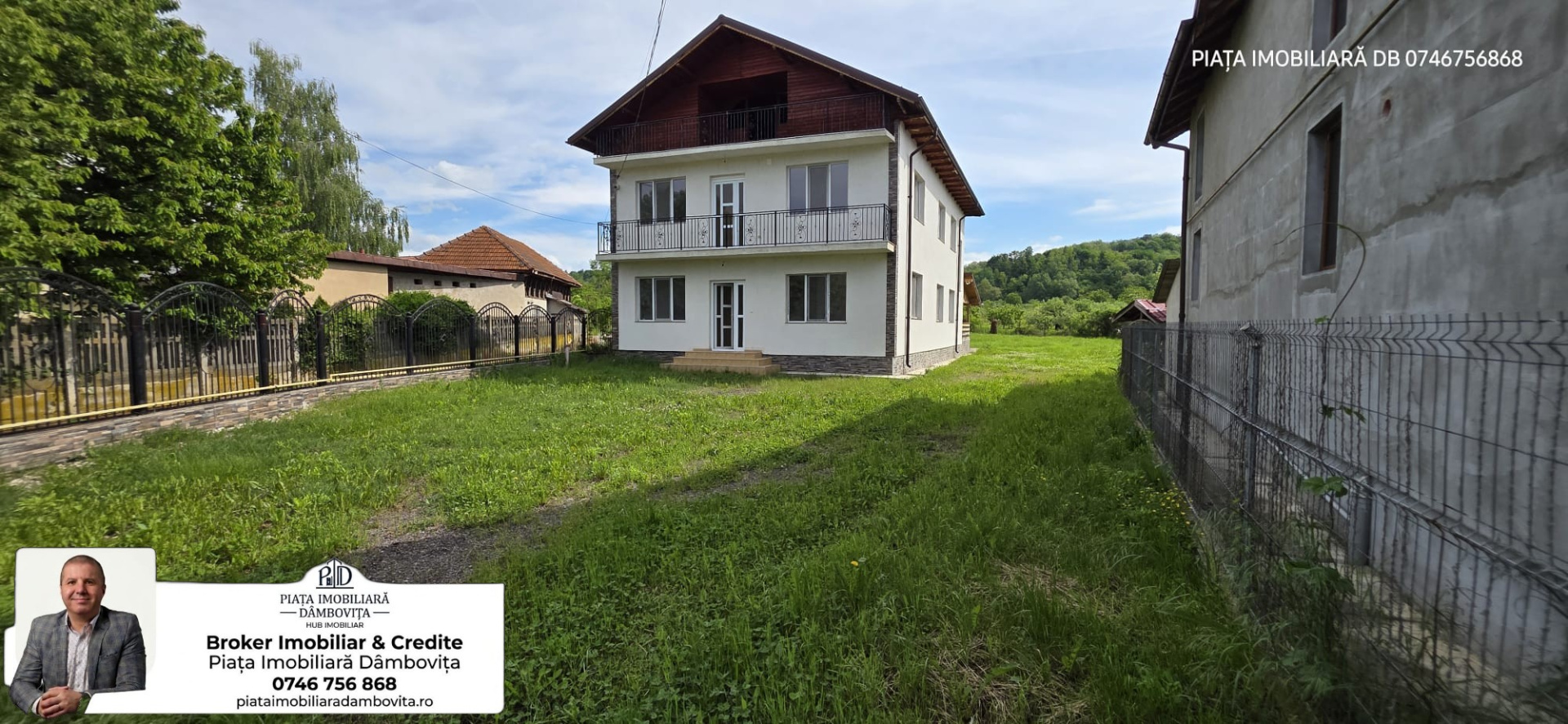 Vilă Ultracentrală P+E, 288 mp Utili, Teren 1388 mp – Voinești