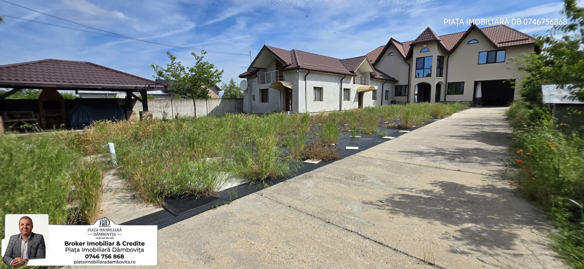 🏡 Vilă Impunătoare cu 9.800 mp Teren – Bungetu, Dâmbovița | Oază de Liniște